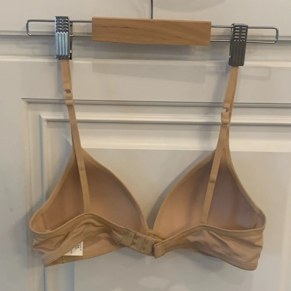 Maidenform ~ Set of 3 Big Girls Bralettes Nude White Black Size 34A - Picture 3 of 16